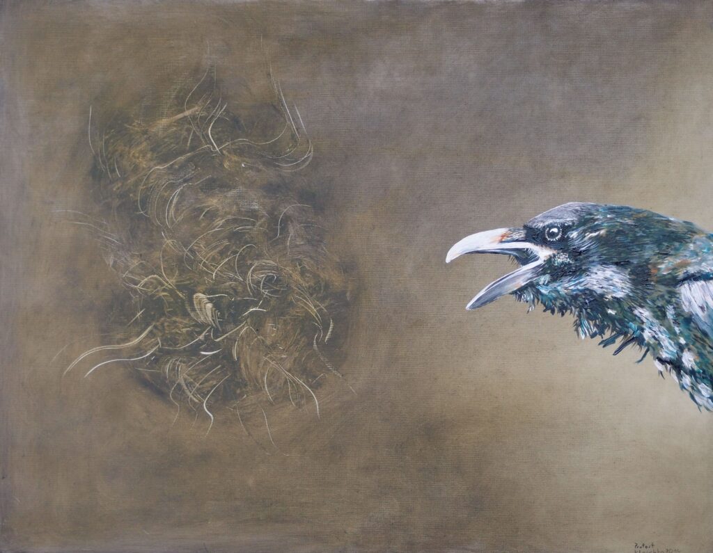 2014, Protest, 50 cm x 65 cm