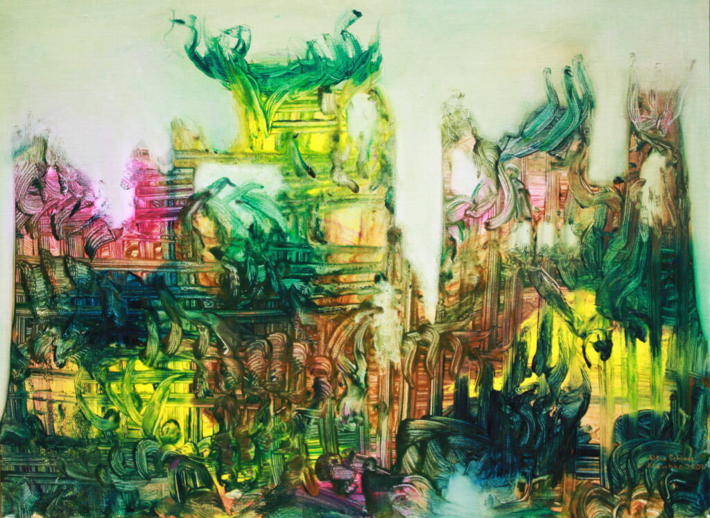 2007, Altes Schloss, 60 cm x 80 cm